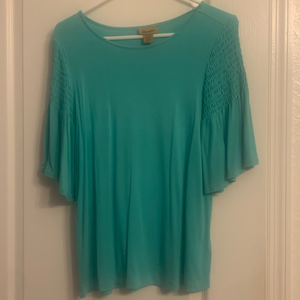 Wrangler green shirt size small